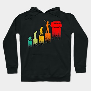 Evolution Camping Car idee cadeau campeur Hoodie